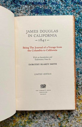 James Douglas in California