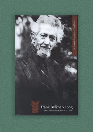Item #504 Frank Belknap Long. Edited, S T. Joshi